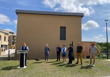 Inauguration Odonia à Verson